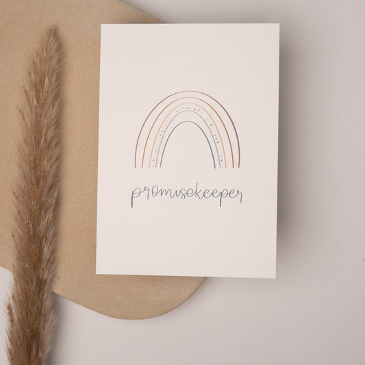 Postkarte - promisekeeper