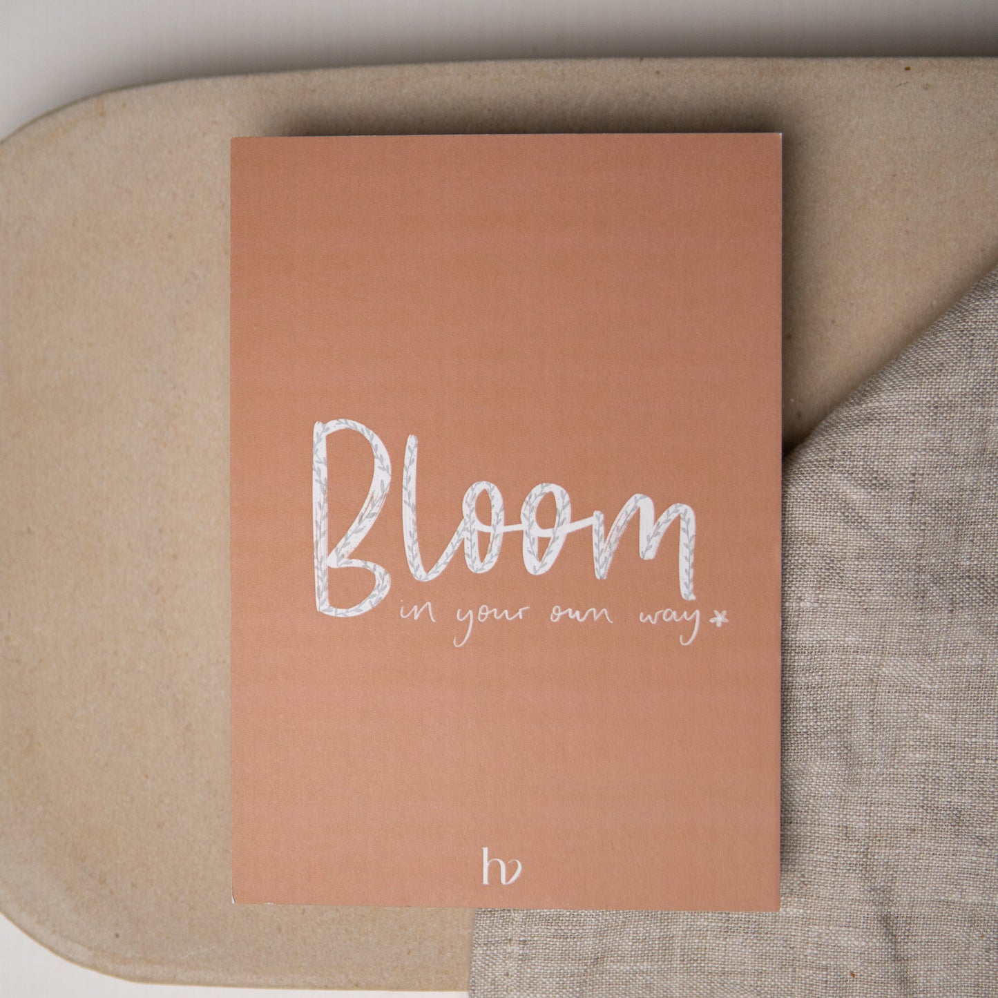 Postkarte - bloom